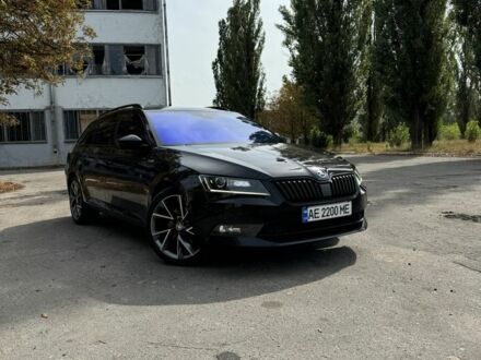 Черный Шкода Суперб, объемом двигателя 2 л и пробегом 206 тыс. км за 22500 $, фото 1 на Automoto.ua