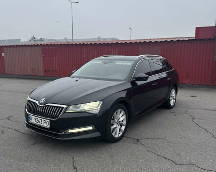 Черный Шкода Суперб, объемом двигателя 1.98 л и пробегом 223 тыс. км за 18900 $, фото 1 на Automoto.ua