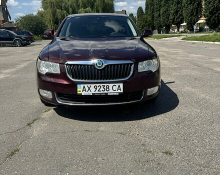 Фіолетовий Шкода Суперб, об'ємом двигуна 1.8 л та пробігом 117 тис. км за 8500 $, фото 1 на Automoto.ua