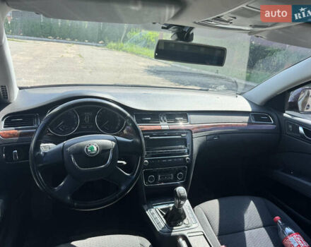 Фіолетовий Шкода Суперб, об'ємом двигуна 1.8 л та пробігом 117 тис. км за 8500 $, фото 13 на Automoto.ua