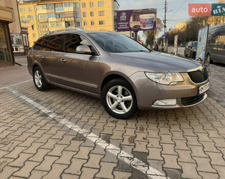 Коричневый Шкода Суперб, объемом двигателя 1.97 л и пробегом 360 тыс. км за 10000 $, фото 1 на Automoto.ua