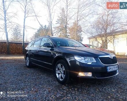 Коричневый Шкода Суперб, объемом двигателя 2 л и пробегом 329 тыс. км за 9700 $, фото 13 на Automoto.ua