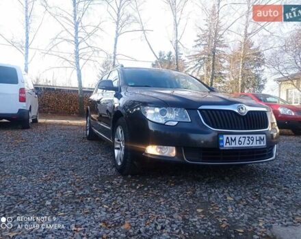 Коричневый Шкода Суперб, объемом двигателя 2 л и пробегом 329 тыс. км за 9700 $, фото 16 на Automoto.ua