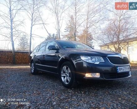 Коричневый Шкода Суперб, объемом двигателя 2 л и пробегом 329 тыс. км за 9700 $, фото 14 на Automoto.ua