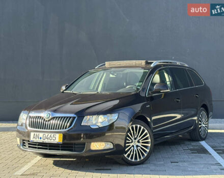 Коричневый Шкода Суперб, объемом двигателя 2 л и пробегом 240 тыс. км за 13200 $, фото 2 на Automoto.ua