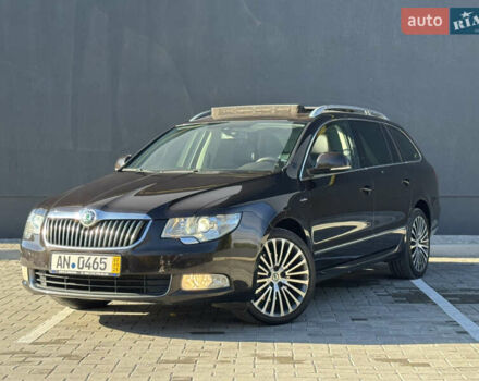 Коричневый Шкода Суперб, объемом двигателя 2 л и пробегом 240 тыс. км за 13200 $, фото 1 на Automoto.ua