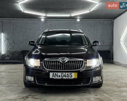 Коричневый Шкода Суперб, объемом двигателя 2 л и пробегом 240 тыс. км за 13200 $, фото 88 на Automoto.ua