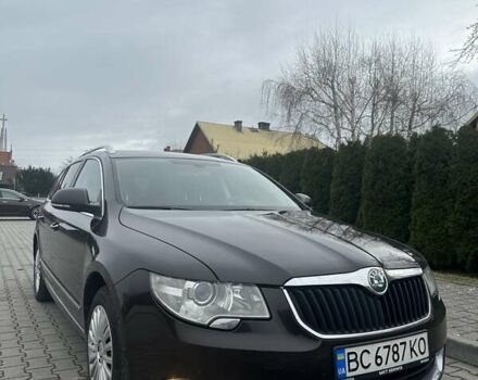Коричневий Шкода Суперб, об'ємом двигуна 2 л та пробігом 305 тис. км за 12000 $, фото 1 на Automoto.ua