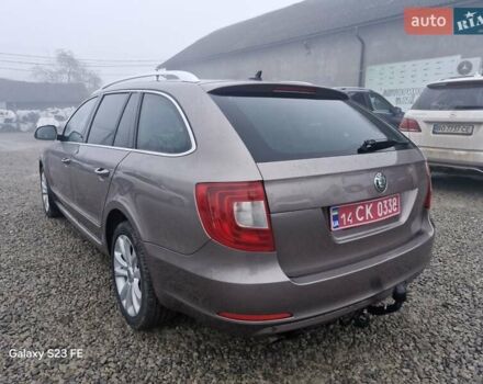 Коричневый Шкода Суперб, объемом двигателя 2 л и пробегом 204 тыс. км за 13499 $, фото 9 на Automoto.ua