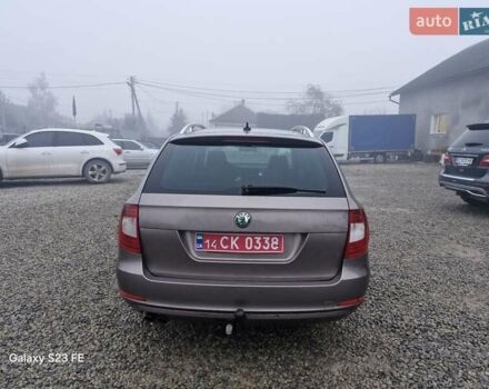 Коричневый Шкода Суперб, объемом двигателя 2 л и пробегом 204 тыс. км за 13499 $, фото 11 на Automoto.ua