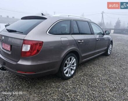 Коричневый Шкода Суперб, объемом двигателя 2 л и пробегом 204 тыс. км за 13499 $, фото 7 на Automoto.ua