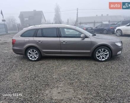 Коричневый Шкода Суперб, объемом двигателя 2 л и пробегом 204 тыс. км за 13499 $, фото 12 на Automoto.ua