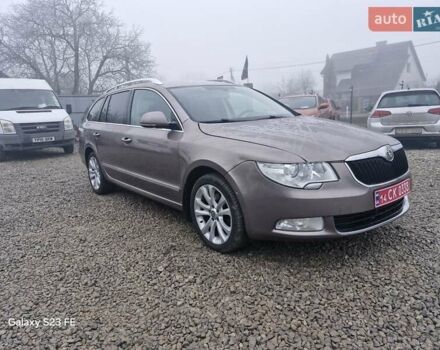 Коричневый Шкода Суперб, объемом двигателя 2 л и пробегом 204 тыс. км за 13499 $, фото 13 на Automoto.ua