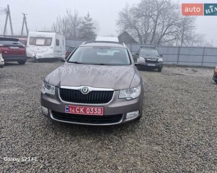Коричневый Шкода Суперб, объемом двигателя 2 л и пробегом 204 тыс. км за 13499 $, фото 5 на Automoto.ua