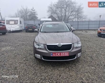 Коричневый Шкода Суперб, объемом двигателя 2 л и пробегом 204 тыс. км за 13499 $, фото 6 на Automoto.ua