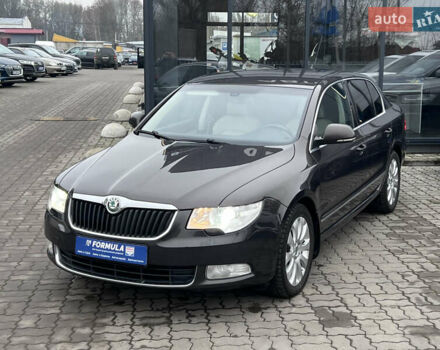 Коричневый Шкода Суперб, объемом двигателя 1.8 л и пробегом 292 тыс. км за 7990 $, фото 6 на Automoto.ua