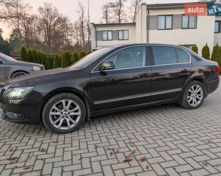 Коричневый Шкода Суперб, объемом двигателя 2 л и пробегом 241 тыс. км за 13300 $, фото 3 на Automoto.ua