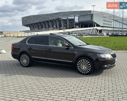 Коричневий Шкода Суперб, об'ємом двигуна 2 л та пробігом 280 тис. км за 14200 $, фото 6 на Automoto.ua