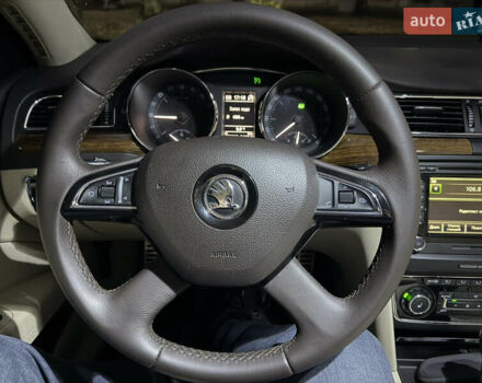 Коричневый Шкода Суперб, объемом двигателя 1.97 л и пробегом 189 тыс. км за 16000 $, фото 15 на Automoto.ua