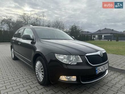 Коричневий Шкода Суперб, об'ємом двигуна 2 л та пробігом 305 тис. км за 12000 $, фото 1 на Automoto.ua