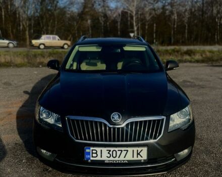 Коричневый Шкода Суперб, объемом двигателя 2 л и пробегом 236 тыс. км за 11500 $, фото 1 на Automoto.ua