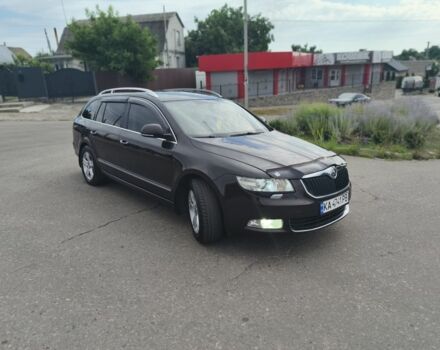Коричневий Шкода Суперб, об'ємом двигуна 2 л та пробігом 372 тис. км за 9800 $, фото 1 на Automoto.ua