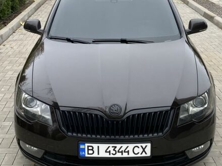 Коричневый Шкода Суперб, объемом двигателя 1.8 л и пробегом 200 тыс. км за 12500 $, фото 1 на Automoto.ua