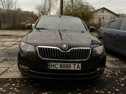 Коричневый Шкода Суперб, объемом двигателя 1.97 л и пробегом 189 тыс. км за 16000 $, фото 1 на Automoto.ua