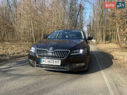 Шкода Суперб 2019 в Луцке на Automoto.ua Коричневый Шкода Суперб, объемом двигателя 2 л и пробегом 223 тыс. км за 18999 $, фото 1 на Automoto.ua