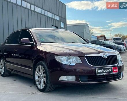 Червоний Шкода Суперб, об'ємом двигуна 2 л та пробігом 275 тис. км за 10190 $, фото 2 на Automoto.ua