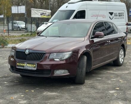 Красный Шкода Суперб, объемом двигателя 1.8 л и пробегом 210 тыс. км за 7500 $, фото 1 на Automoto.ua