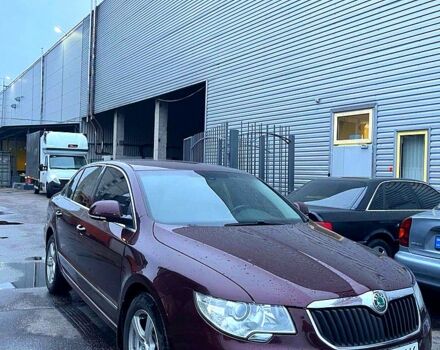 Красный Шкода Суперб, объемом двигателя 2 л и пробегом 278 тыс. км за 9800 $, фото 1 на Automoto.ua