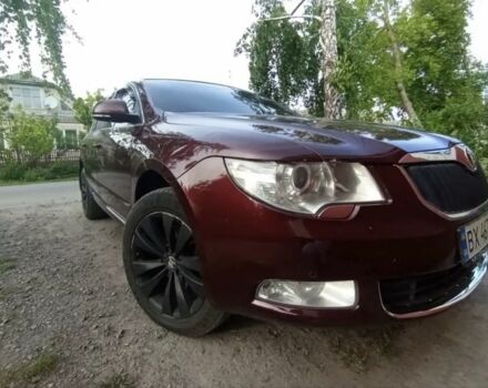 Красный Шкода Суперб, объемом двигателя 1.8 л и пробегом 277 тыс. км за 9500 $, фото 12 на Automoto.ua