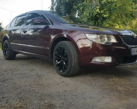 Красный Шкода Суперб, объемом двигателя 1.8 л и пробегом 277 тыс. км за 9500 $, фото 1 на Automoto.ua