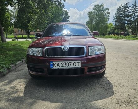 Красный Шкода Суперб, объемом двигателя 1.8 л и пробегом 91 тыс. км за 6700 $, фото 1 на Automoto.ua