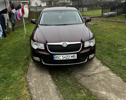 Красный Шкода Суперб, объемом двигателя 1.8 л и пробегом 206 тыс. км за 8500 $, фото 1 на Automoto.ua