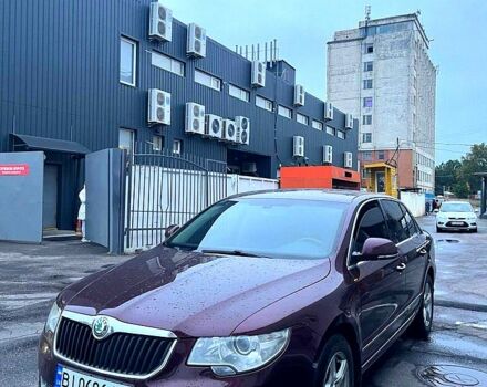 Красный Шкода Суперб, объемом двигателя 2 л и пробегом 278 тыс. км за 9800 $, фото 1 на Automoto.ua