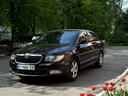 Шкода Суперб 2010 в Полтаве на Automoto.ua Красный Шкода Суперб, объемом двигателя 1.97 л и пробегом 266 тыс. км за 10000 $, фото 1 на Automoto.ua