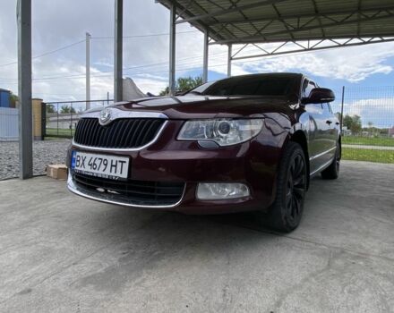 Красный Шкода Суперб, объемом двигателя 1.8 л и пробегом 277 тыс. км за 9500 $, фото 1 на Automoto.ua