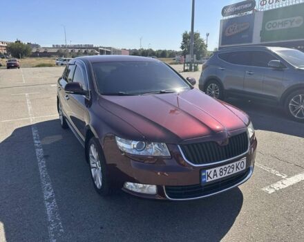 Красный Шкода Суперб, объемом двигателя 1.8 л и пробегом 174 тыс. км за 13000 $, фото 1 на Automoto.ua