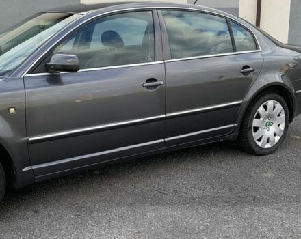 Серый Шкода Суперб, объемом двигателя 1.9 л и пробегом 390 тыс. км за 3200 $, фото 1 на Automoto.ua