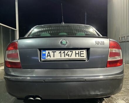 Сірий Шкода Суперб, об'ємом двигуна 2 л та пробігом 258 тис. км за 6200 $, фото 3 на Automoto.ua