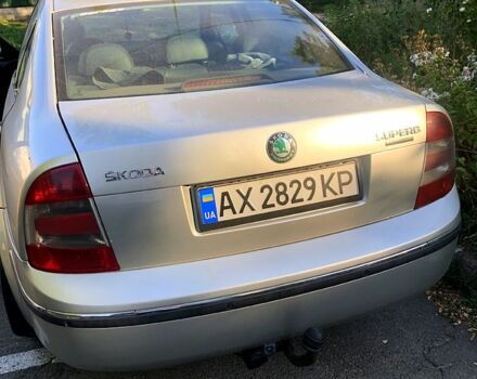 Сірий Шкода Суперб, об'ємом двигуна 1.9 л та пробігом 260 тис. км за 5000 $, фото 3 на Automoto.ua