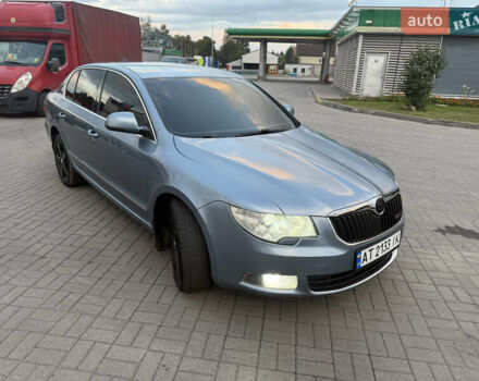 Серый Шкода Суперб, объемом двигателя 2 л и пробегом 245 тыс. км за 7700 $, фото 1 на Automoto.ua