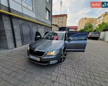 Серый Шкода Суперб, объемом двигателя 1.8 л и пробегом 225 тыс. км за 9300 $, фото 58 на Automoto.ua