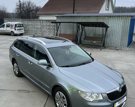 Серый Шкода Суперб, объемом двигателя 1.4 л и пробегом 239 тыс. км за 6900 $, фото 4 на Automoto.ua