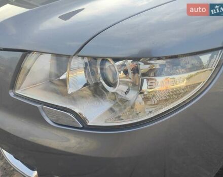 Серый Шкода Суперб, объемом двигателя 1.98 л и пробегом 195 тыс. км за 9700 $, фото 15 на Automoto.ua