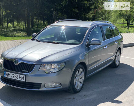 Сірий Шкода Суперб, об'ємом двигуна 1.6 л та пробігом 251 тис. км за 10900 $, фото 5 на Automoto.ua