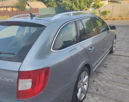 Серый Шкода Суперб, объемом двигателя 1.98 л и пробегом 195 тыс. км за 9700 $, фото 10 на Automoto.ua