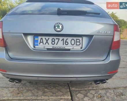 Серый Шкода Суперб, объемом двигателя 1.98 л и пробегом 195 тыс. км за 9700 $, фото 12 на Automoto.ua
